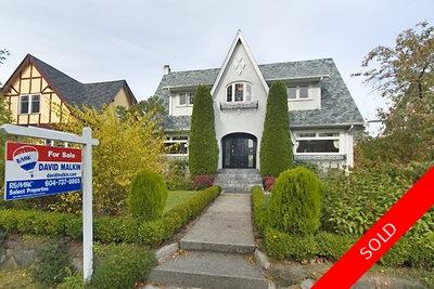 Shaughnessy House for sale:  5 bedroom 3,773 sq.ft. (Listed 2007-10-10)