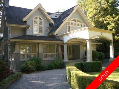 Shaughnessy House for sale:  7 bedroom 7,770 sq.ft. (Listed 2006-07-11)