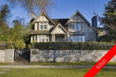 Shaughnessy House for sale:  5 bedroom 6,141 sq.ft. (Listed 2007-02-10)