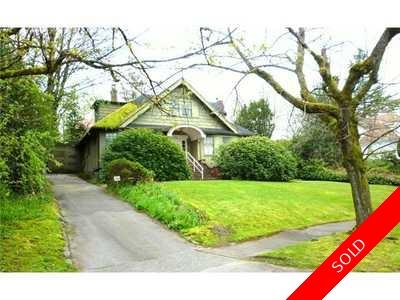 Shaughnessy House for sale:  4 bedroom 2,550 sq.ft. (Listed 2010-04-16)