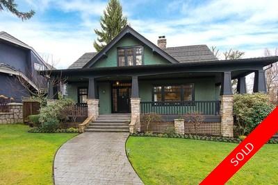 Shaughnessy House for sale:  4 bedroom 3,741 sq.ft. (Listed 2016-02-11)